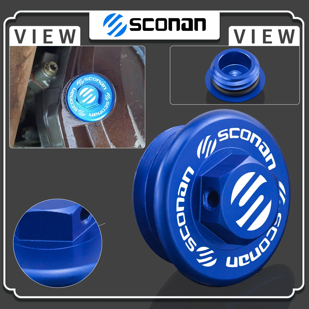 

Motorcycle Engine Oil Filter Cover Oil Plug Cap For Hus 701 Enduro SUPERMOTO TC50/65 TC85 TE/TX/FE/FC/FX/FS 125 150 250