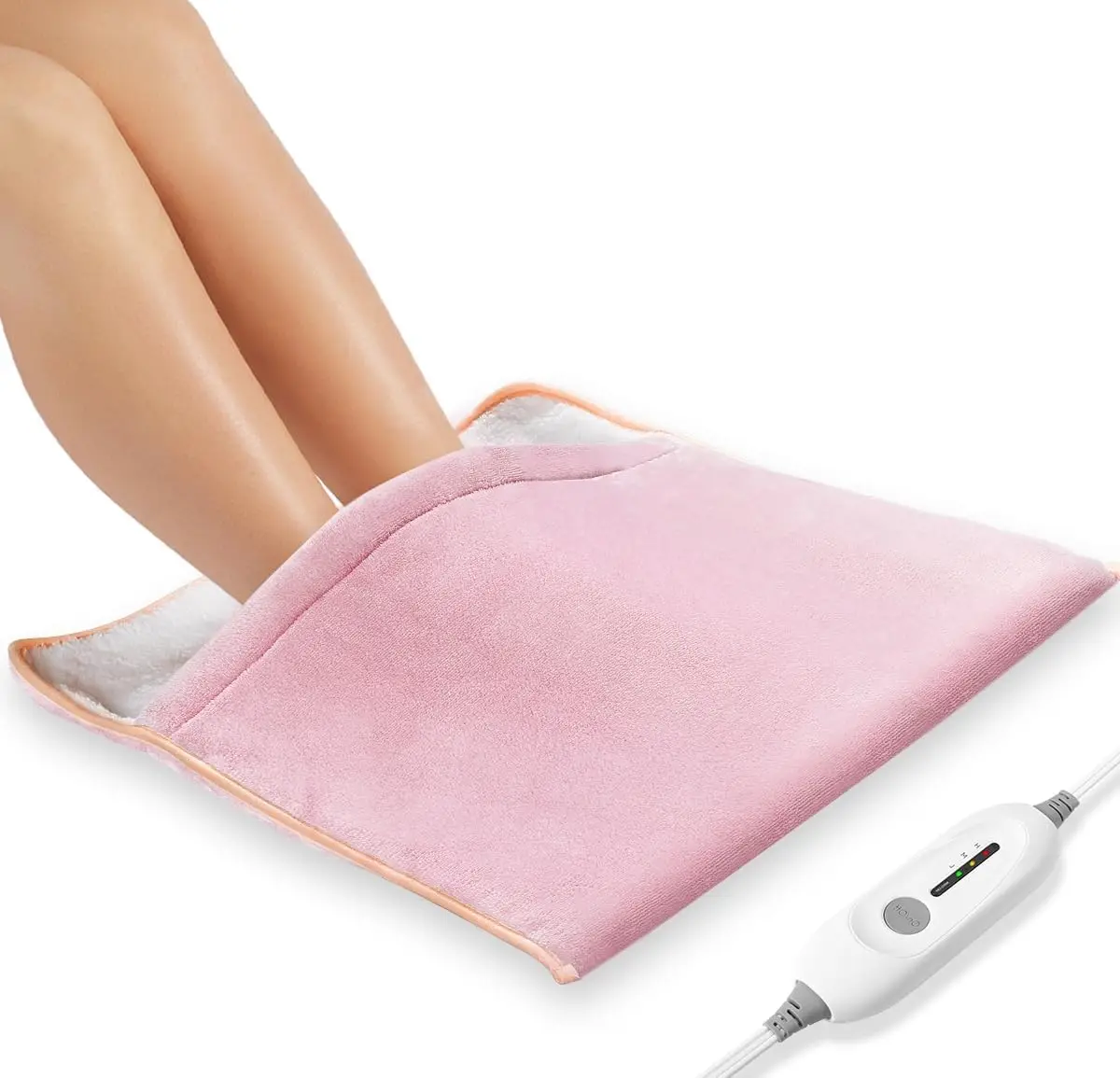 

Electric Heating Pad, King Size Ultra Soft Flannel, Extra Large for Bed, Feet, Back Pain Relief, Auto Off - Pink