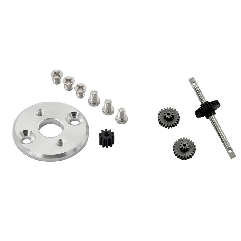 MN78 коробка передач, набор шестерен, шестерня двигателя 300, кронштейн двигателя для MN78 MN82 1/12, детали для обновления радиоуправляемого автомобиля-WMAN