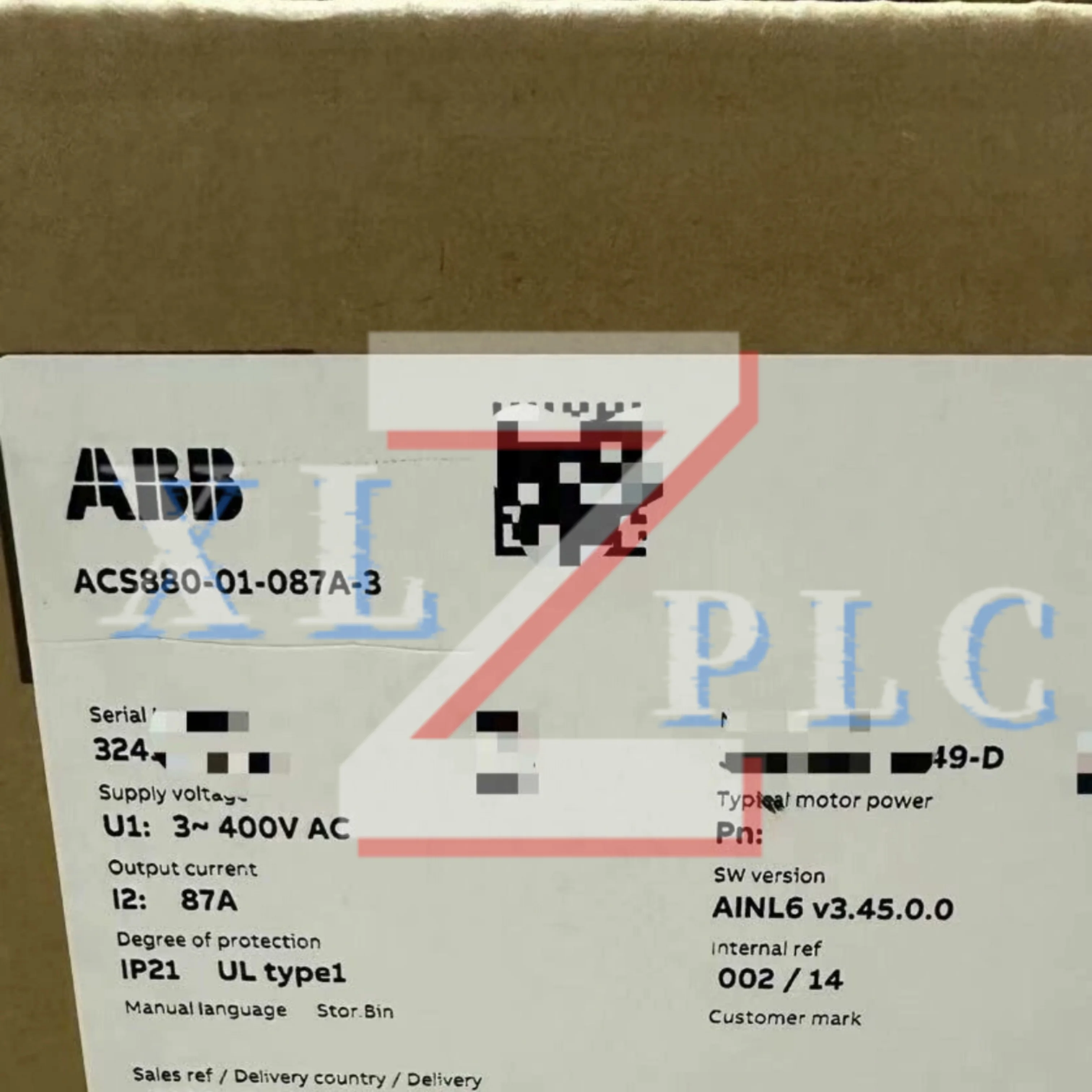 frequency  converter   ACS880-01-072A-3    ACS880-01-087A-3   new in stock