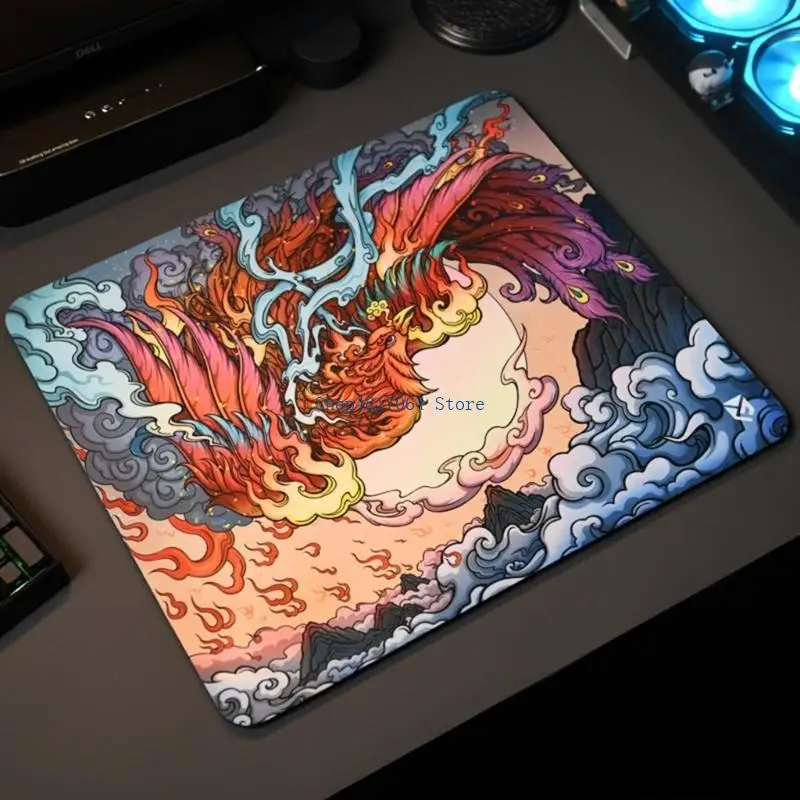 T3LB Mouse Pad Chinese Culture GD1 Game Theme Natural Rubber Micro-Coat Mousepad