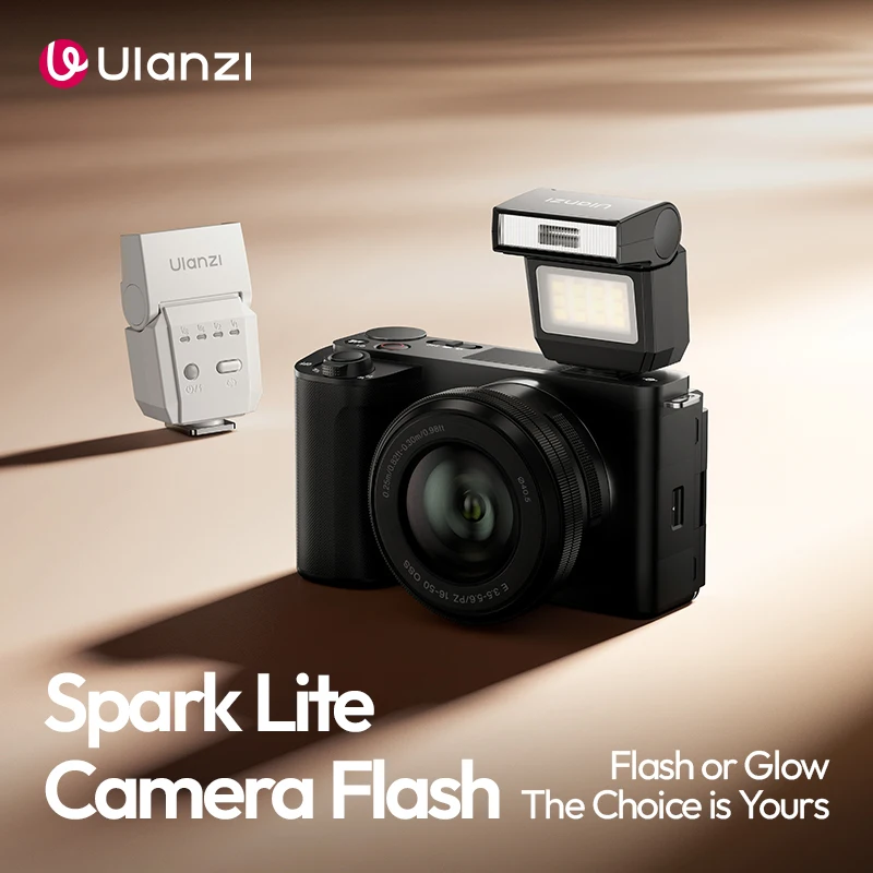 Ulanzi SL03 Mini Camera Flash Light Speed Lite for Canon for Sony for Nikon for Fuji Camera DSLR Vlog Outdoor Photography Shots