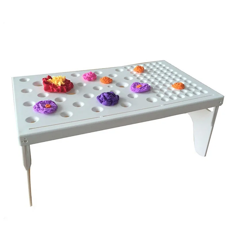 

Fondant Cake Tools Fondant Flower Shaping Pad Frozen Sugar Drying Rack Cake Molds For Kitchen Baking Cake Decorating