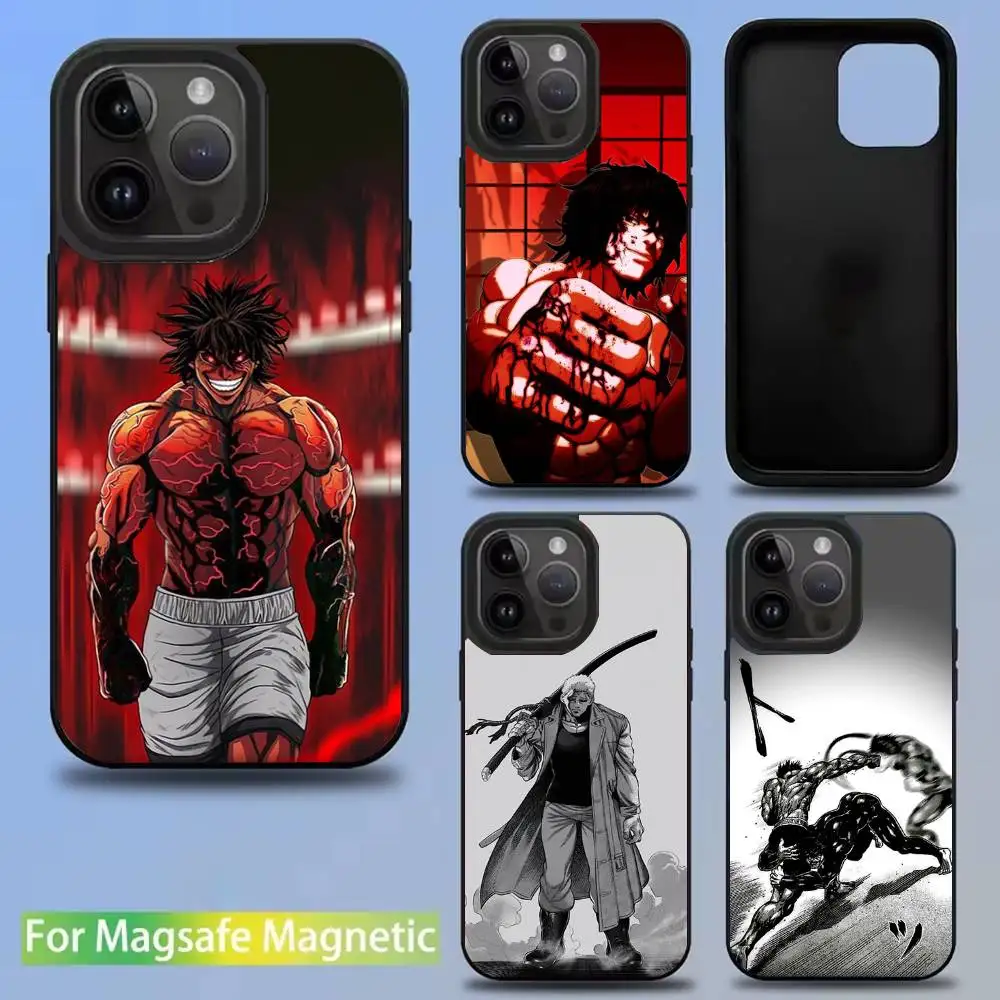

Kengan Ashura Phone Case For iPhone 16,15,14,13,12,11,Pro,Max,Plus,Mini,SE New Magsafe Magnetic Wireless Charging