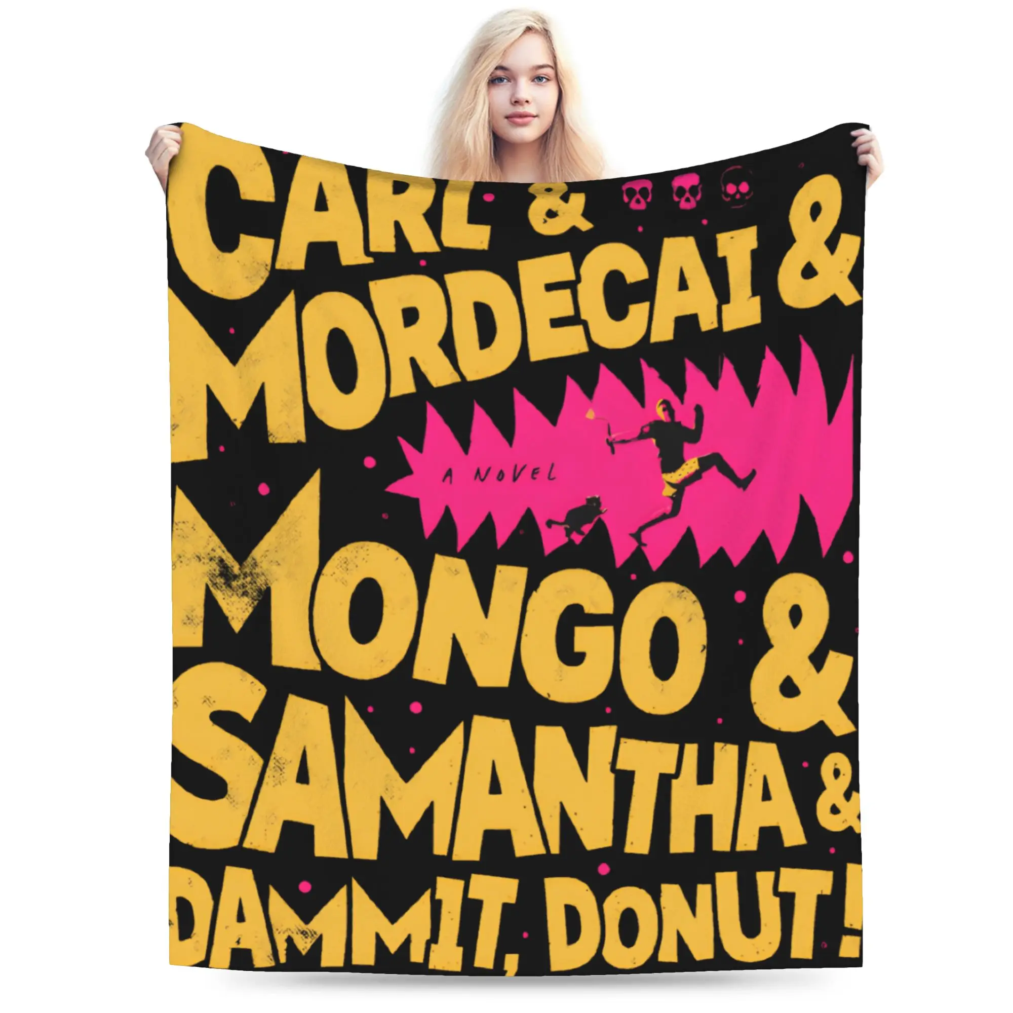 Super Soft This Is An Outrage Dungeon Crawler Carl Meme Throw Blanket Premium Fleece Flannel  Bed Blanket Cozy Warm Bedspread