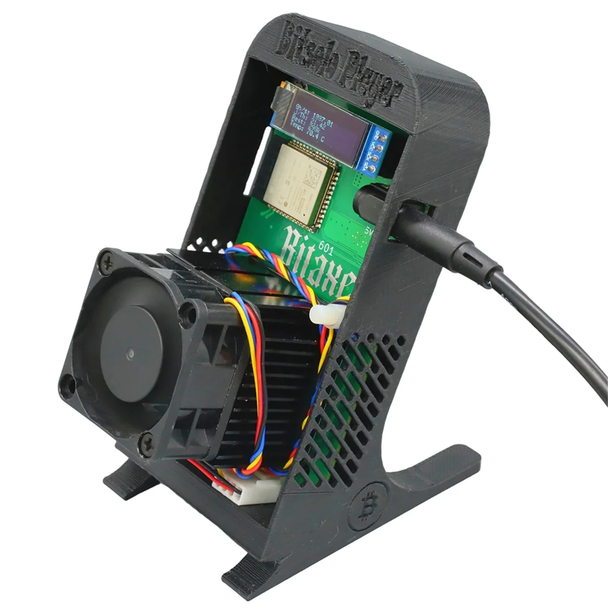 Gamma 601 Solo Miner 1.2TH/S 18W BM1370 From Antminer S21 Pro Asic Bitcoin BTC Miner with Stand BR PLUG