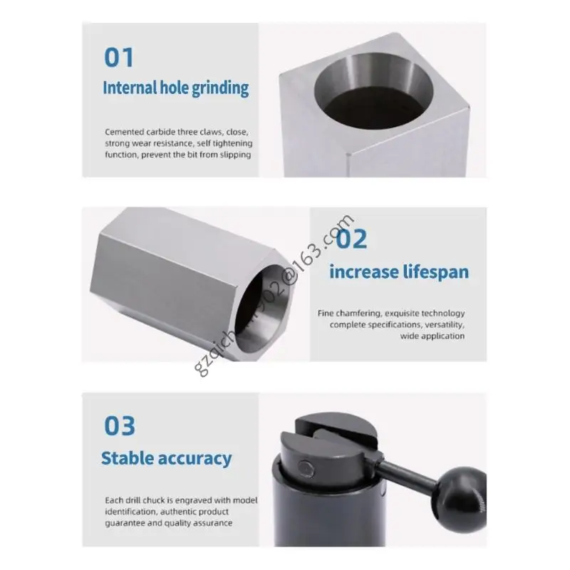 X7AB 5C Hexagonal Square Chuck Block Chuck Fixture Clamping Workpiece For Quick Mount Drilling Milling Machine