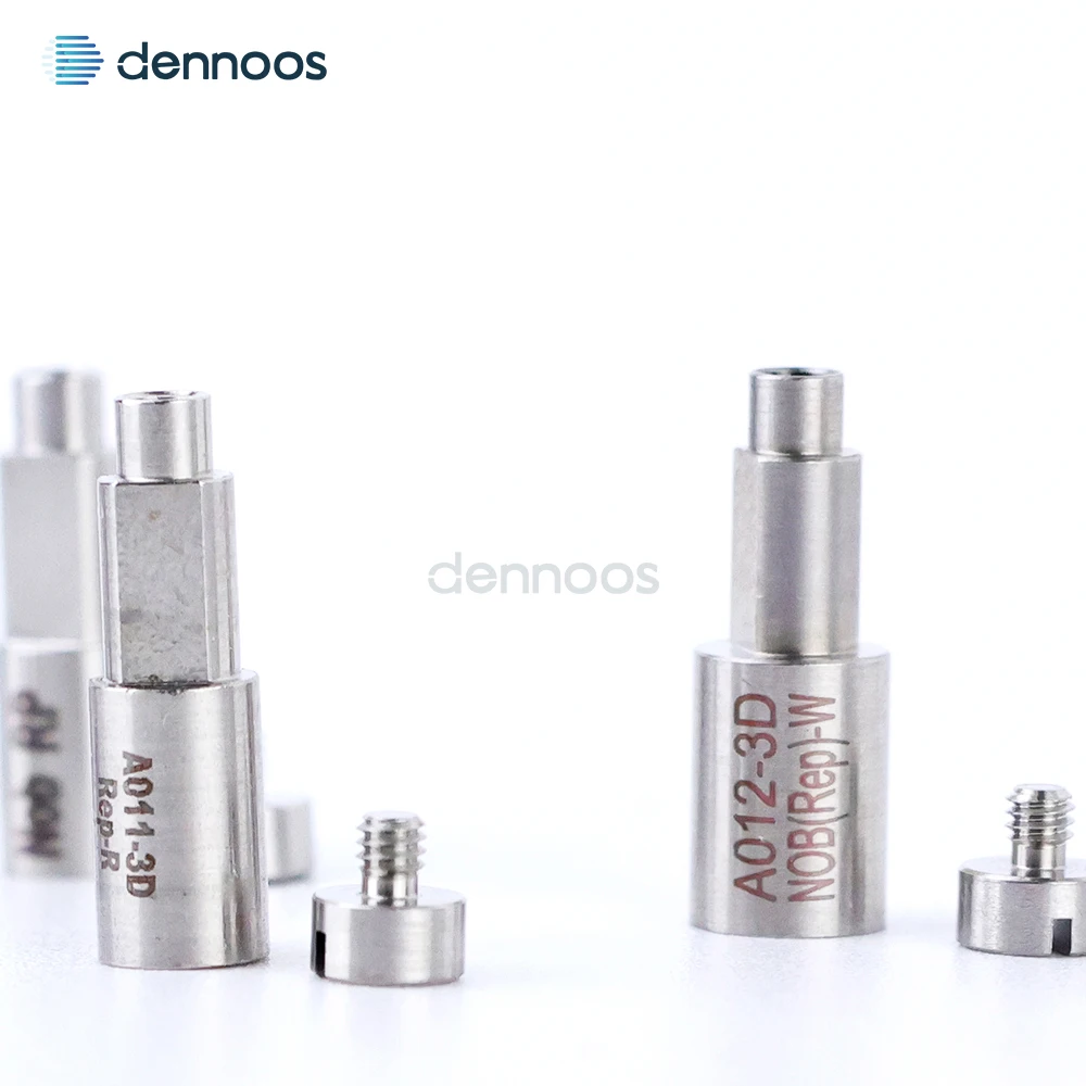 Dennoos Dental 3D Analog CAD CAM Implant Accessorie Material Osstem Dentium DIO Megagen Dentis NeoBiotech Straumann Bicon Camlog