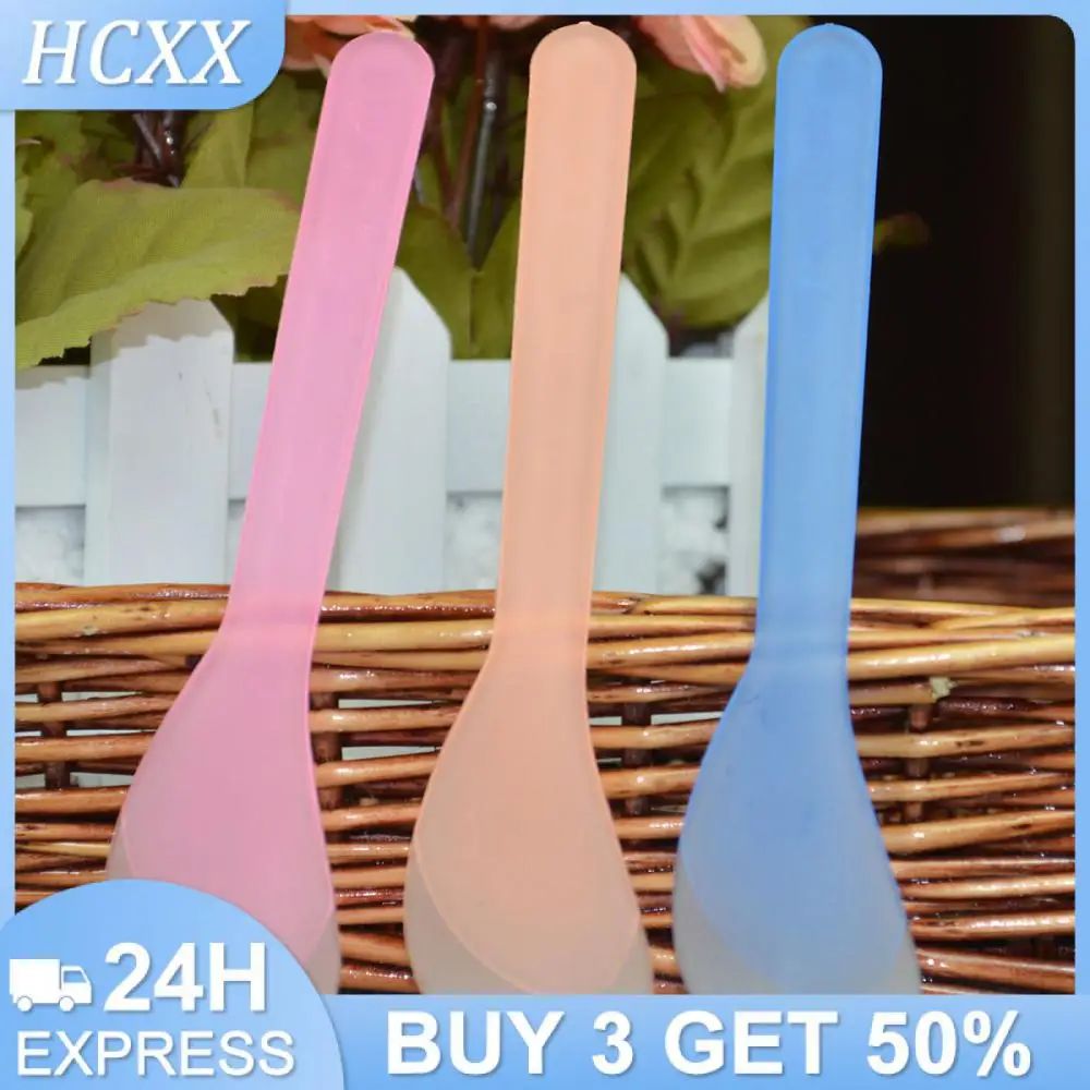 1/2/10PCS Plastic Facial Mask Mixing Spatulas Spoon Stick Face Cream Spoon Scraping Spoon Digging Spoon Cosmetic Makeup Tool