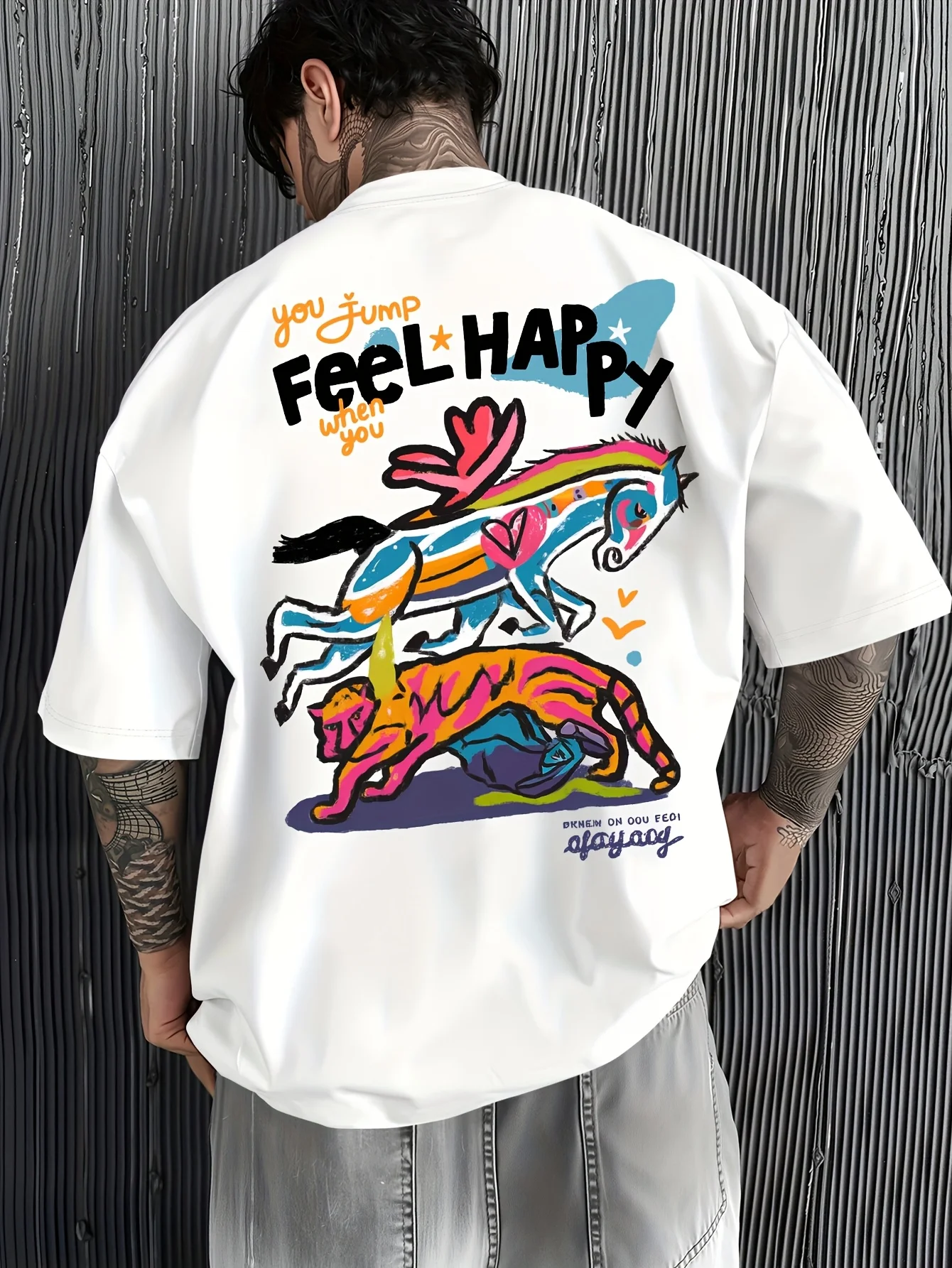 Neues Trendiges und Modisches Sommer-Herren-T-Shirt 100% Reine Baumwolle Weiches Material Geeignet für Tägliches Tragen Vielseitig und Stilvoll