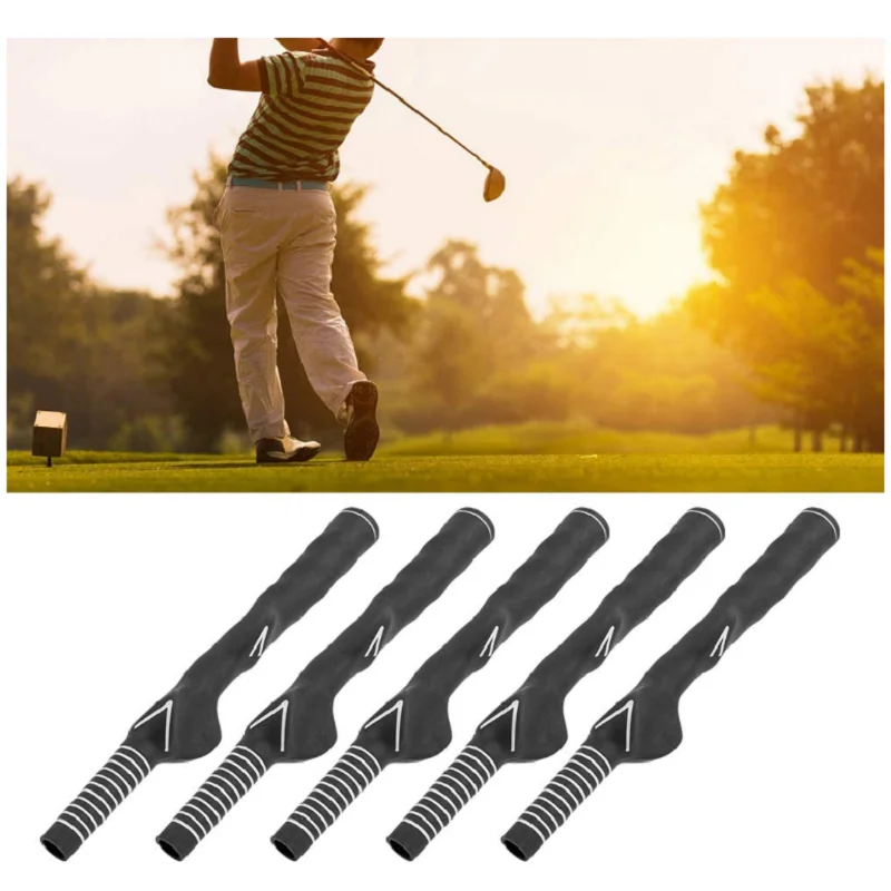 Golf Club Grip, Golf Correction Accessory Golf Grip Golf Hand Grip, 5Pcs Golf Training Aid Anti-Slip for Beginner