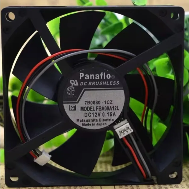 New Cooler Fan for Panaflo FBA09A1L 9025 12V 0.15A Speed Cooling Fan 90*90*25MM