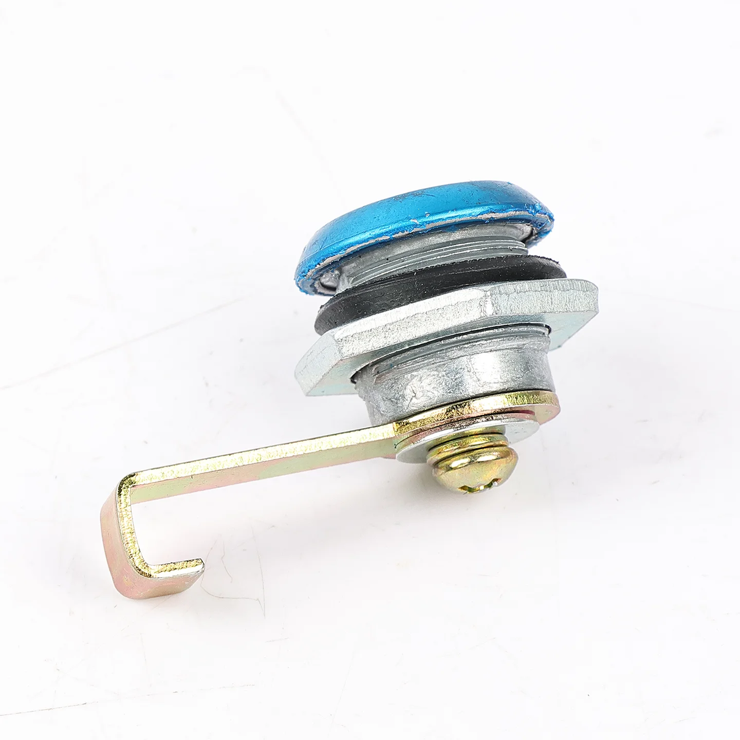 Cerradura de maletero de hierro para vehículo eléctrico con pedal, cerradura de maletero de scooter eléctrico con baterí