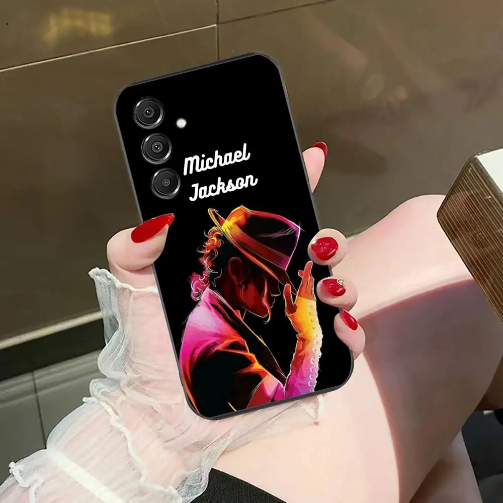 Singer M-Michael J-Jackson Phone Case For Samsung A07 A06 A05S A04 A03 A02S A12 A13 A24 A30 A50 A60 A10 NOTE 10 20 M33 M53 Shell