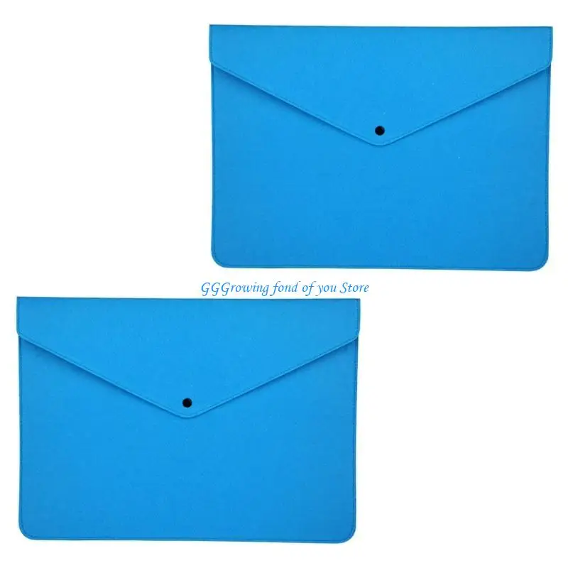 H9EB 2 قطعة حقيبة ملفات قابلة للتوسيع، مجلد ملفات اللباد، مجلد منظم المستندات، مجلد اللباد #4