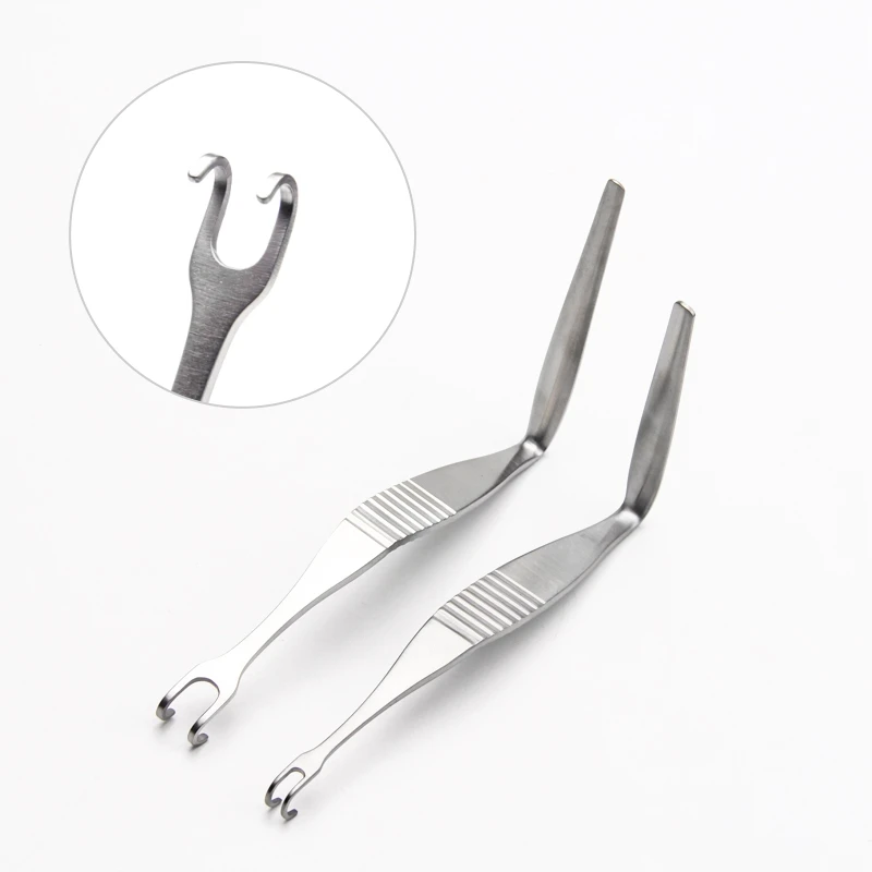 Double-headed Pull Hook Nose Shaping Angle Hooks 5mm/10mm Nasal Cavity Pull Hook Double Claw Pull Hooks