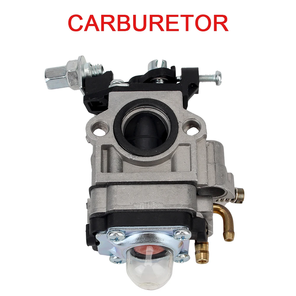 Motorcycle Carburetor For 2-Stroke Pocket Bike Mini Scooter 40cc- 49cc ATV UTV Strimmer Grass Cutter Chainsaw Carb Gasoline