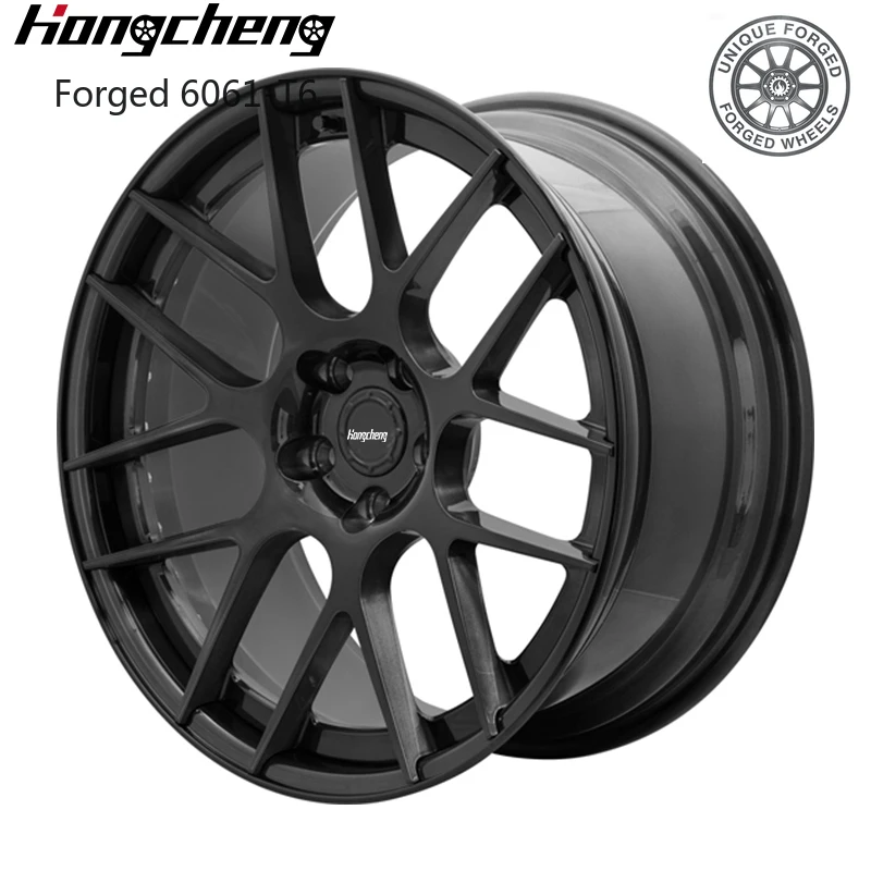 

New model of 26Monoblock Alloy Wheels 5 Hole Forged Spoke Wheels 18 19 20 21 22 24 Inch Racing Car Wheels for 718 Cayman