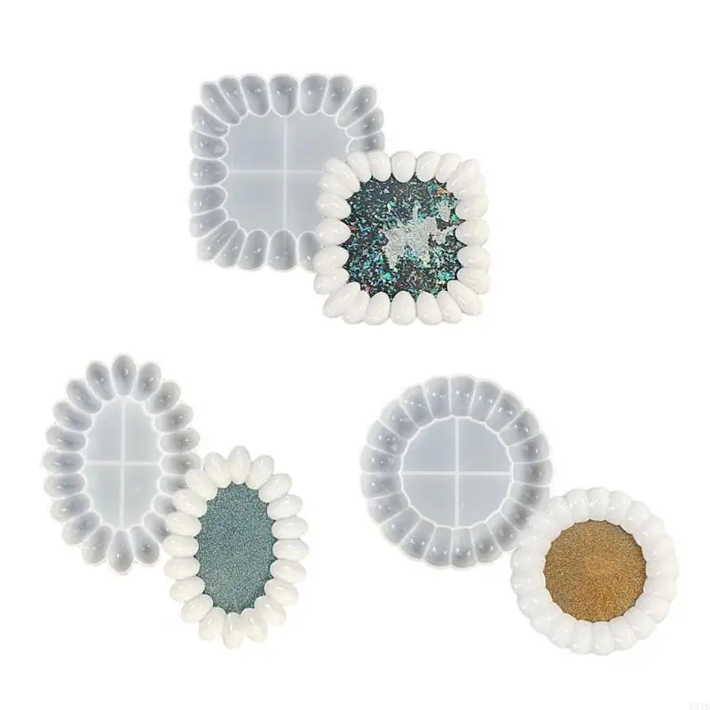 37JB Multiple Bubble Tray Silicone Mold Casting Mold Plaster Epoxy Resin Mold