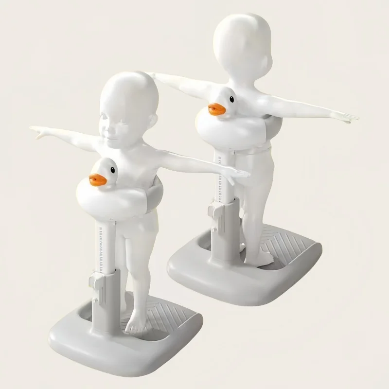 Baby Standing Bath Table Adjustable Height Folding Children's Bath Device Bath Stand Non-Slip Children's Bath Stand For Home Use