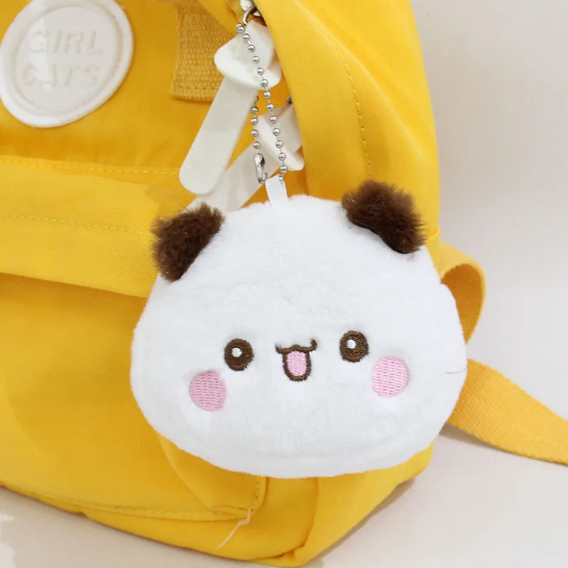 Original Cartoon And Cute Emoticons, Panda And Brown Bear Couple Plush Toys Coin Purses Earphone Cases Coin Cases Practical Gift