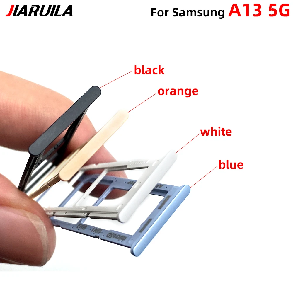 60Pcs  , Dual Card SIM Card Tray Chip Slot Drawer Holder Adapter Accessories For Samsung A13 A22 A23 A32 4G A53 5G A11 A21 A31