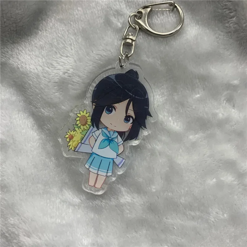 Anime Keychain Yoroizuka Mizore Kasaki Nozomi Acrylic Keyring strap Figure Hanging Accessories 6cm