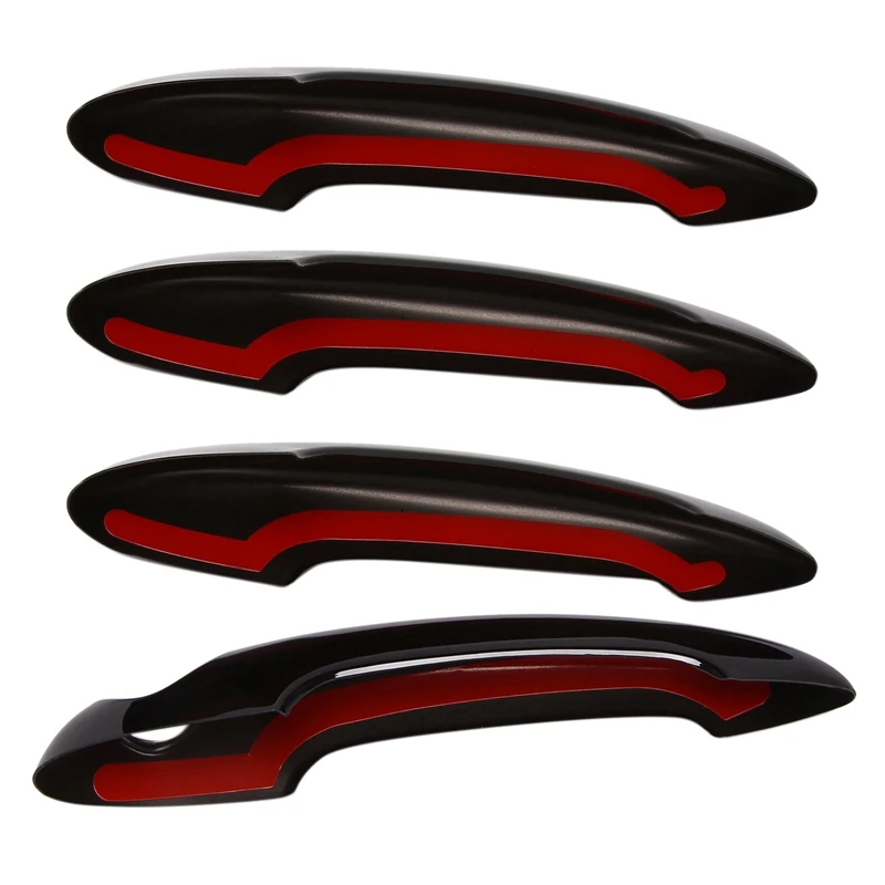 Cubiertas de manija de puerta de coche, molduras para MINI R60 COUNTRYMAN Cooper S 11-16 modelos, 8 piezas