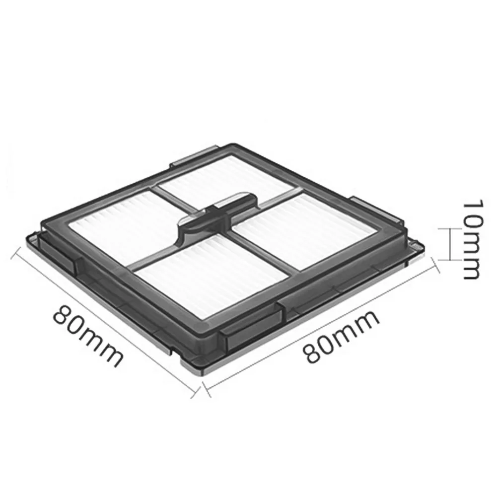 HEPA Filter For Roborock Q10 S5 S5+ Q10 VF VF+ Q10V V+ X-5 X-5+ Q10P P+ PF PF+ Q8 8+ Max ProPlus 2 Or 4 Pack