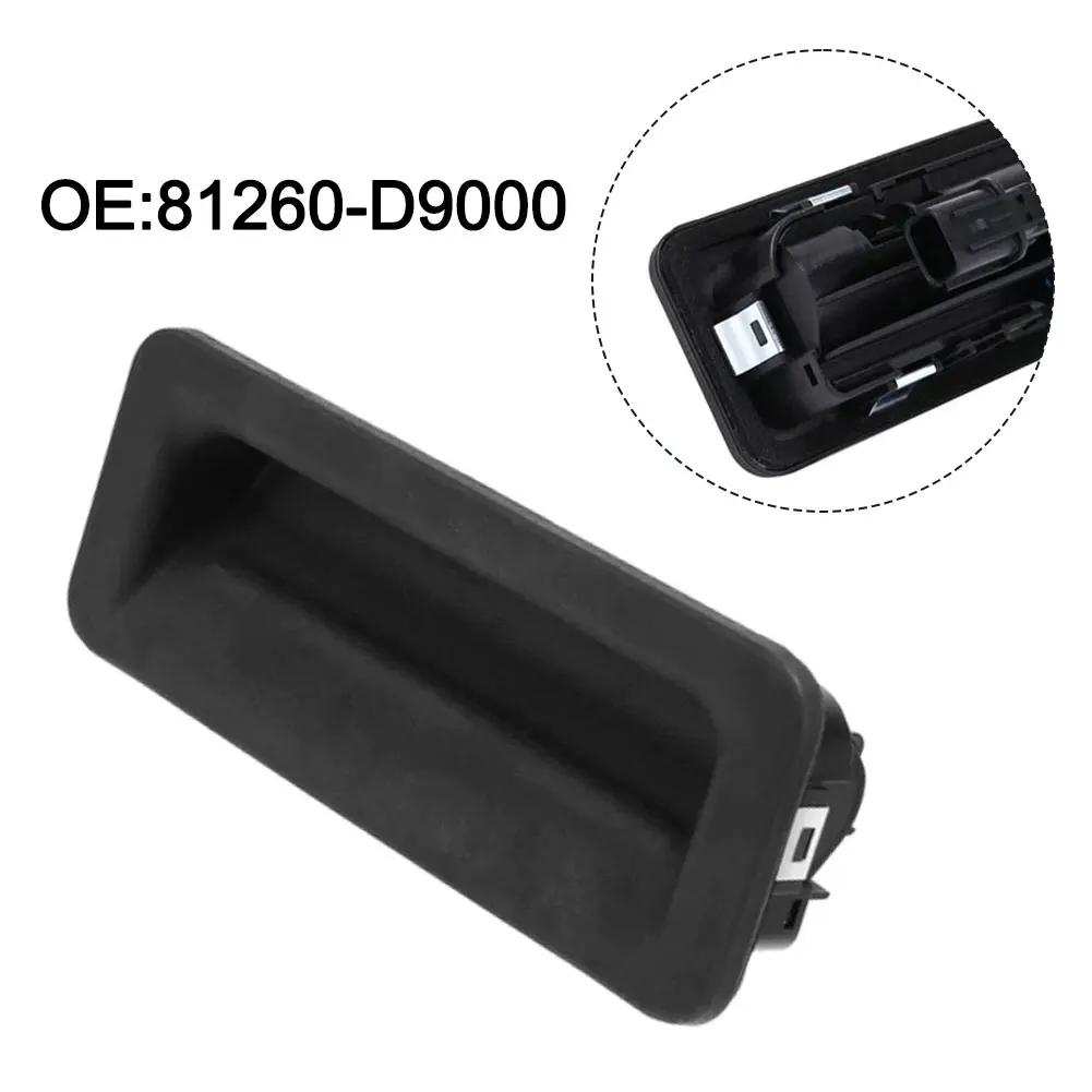 

Кнопка подъемной двери, переключатель задней двери для ремонта задней двери, черный автомобильный переключатель задней двери, автомобильный переключатель, простая установка