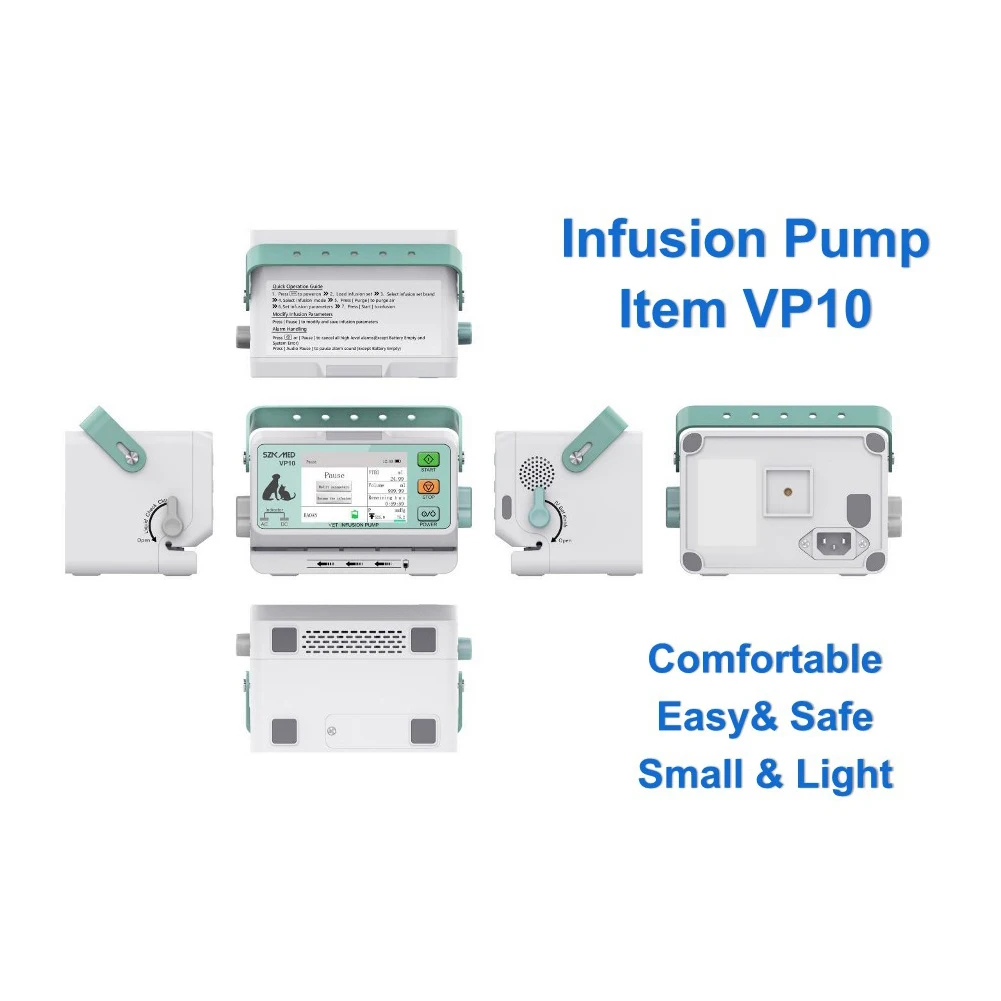 New Hot Sale Medical Portable Volumetric Infusion Pump Electronic Iv Infusion Syringe Pump Veterinary Infusion Pump