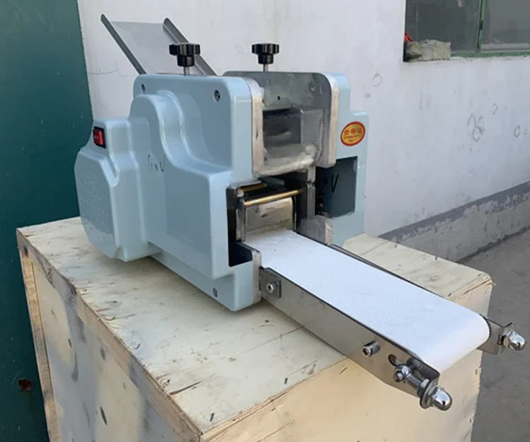 

Multifunctional Gyoza Wonton Dumpling Skin Wrapper Making Forming Machine