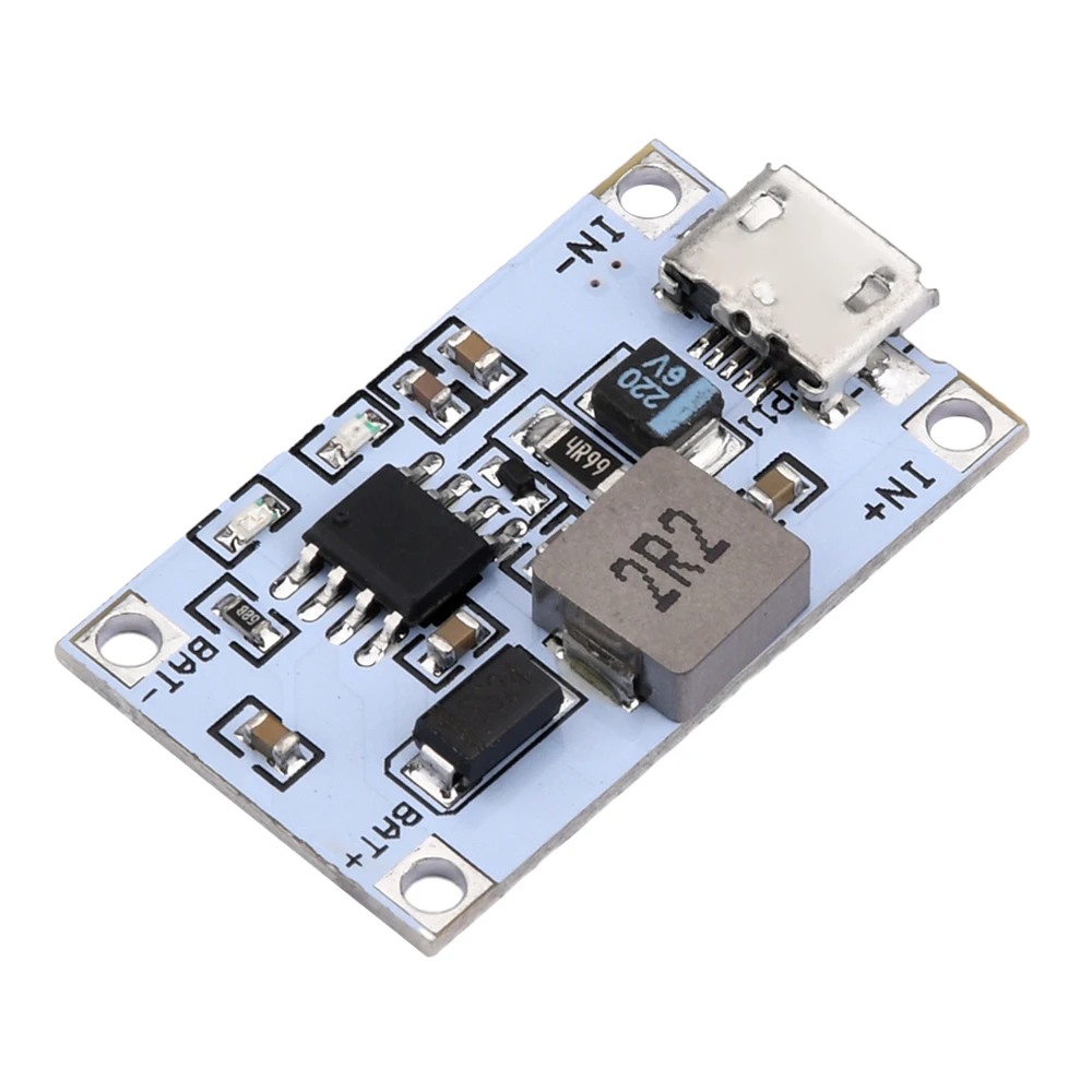 2S 7.4V 8.4V Lithium Battery Charging Module USB Booster Charging Board 5V 2A to 8.4V LED Micro USB Type-c Step-up Charge Module