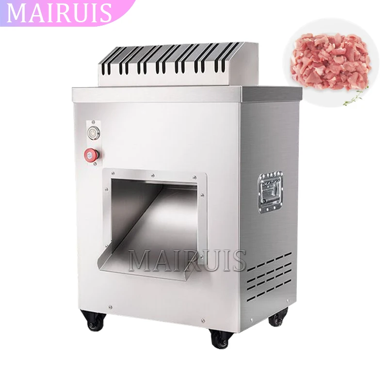 Electric Meat Cutter Drawer Meat Slicer 110~220V Commercial Stainless Steel Meat Slicing Machine Vegetable Cutter Machine