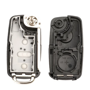 Jingyuqin-Key-Fernbedienung 434MHz ID48 Chip 5K083720 2AD/202q für VW Golf Tiguan Pole Passet CC Skodo MK6 Octava Jetta Beetle 6 Hauptverkaufsschlüsselauto Volkswagen - №1