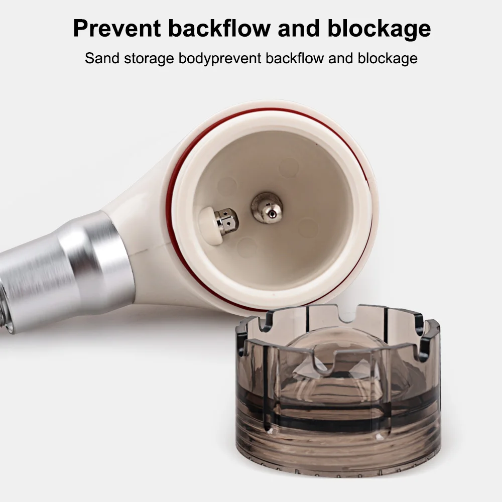 High Quality Plastic Air Master Dental Electric Sandblaster Quick Coupling Head 4 Hole Dental Air Polisher Vacuum