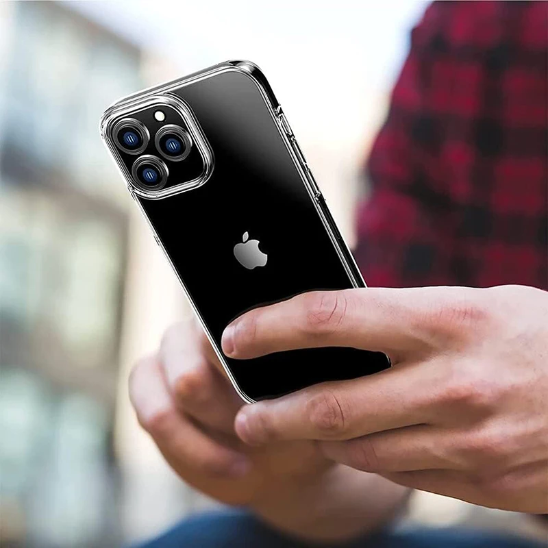 360° Full Body Cover Phone Case For iPhone 16 15 14 13 12 11 Pro Max Mini Plus Clear Hybrid Hard Cover Silicone Soft Shell Slim - náhled 6