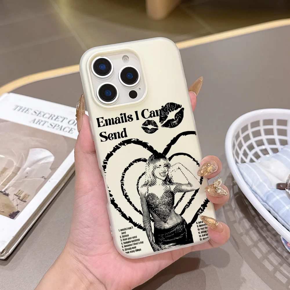 المغني S-سابرينا C-Carpenter للصدمات ماتي كاندي اللون 2 في 1 جراب هاتف لسامسونج S23 S24 S25 زائد الترا إيدج 5G غطاء