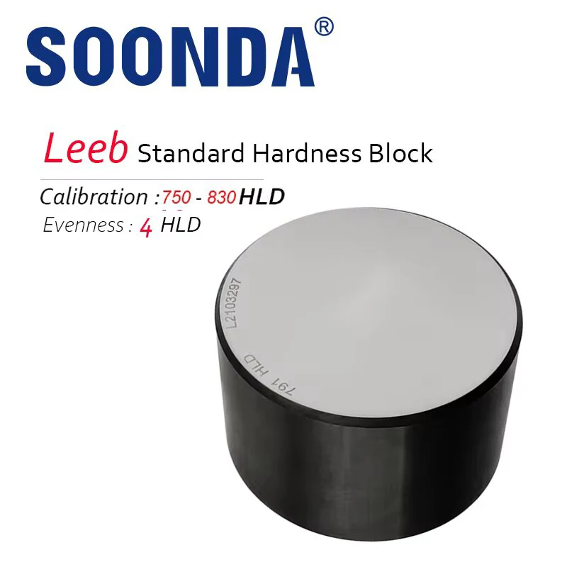 Standard Leeb Hardness Block 750-830HLD 590-670HLD 490-570HLD D-type Leeb Hardness Tester Block Hardness Tester CalibrationBlock