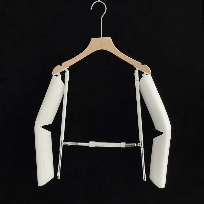 

Foldable Portable Hanger Invisible Garment Display Stand for Photography 360° Rotatable Clothes Rack Creative Styling Holder
