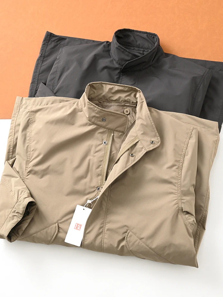 

ex Lightweight Loose Fit Medium Length Spring Windbreaker Casual Layered Outdoor Thin Outerwear Try-On Room Available