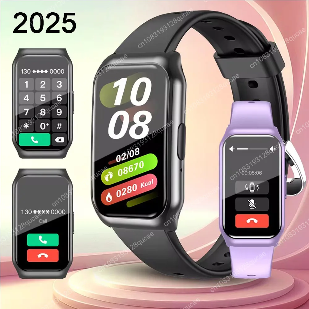 2025 Smart Bracelet Women Sport Smartwatch Men Heart Rate Sleep Monitoring Waterproof Fitness Smart Watch Ladies For Android IOS