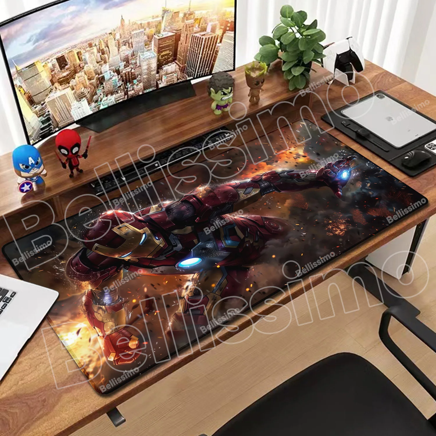 

Mause Pad Gamer Accessories Iron Mans Xxl Mouse Pad Cute Mousepad Anime Carpet Gaming Laptop Desk Mat PC Gamer Cabinet Deskmat