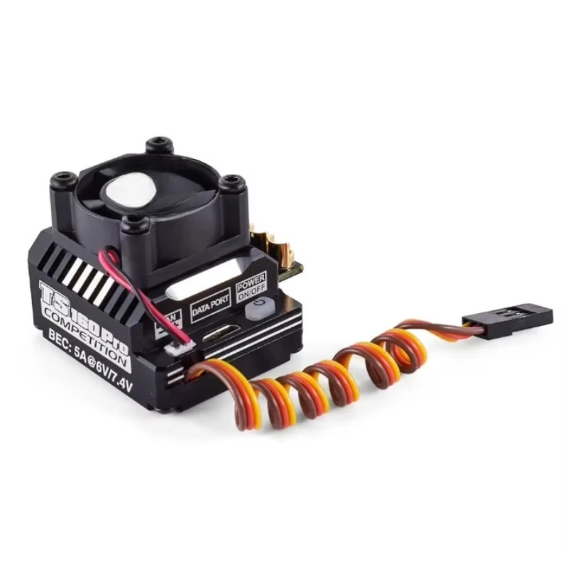Nowy regulator obrotów bezszczotkowy TS160 Pro A z czujnikami i BEC W6V7.4V do samochodów RC 1/10 Buggy
