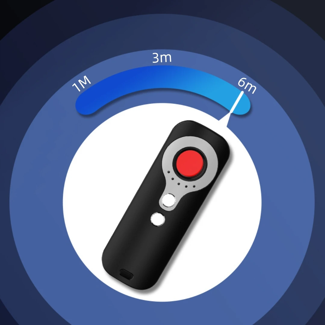 Anti Candid Detector de câmera, luz noturna infravermelha, Dispositivo Anti-Peeping Escondido, Anti-Spy, Rastreador de sinal GPS, Hotel