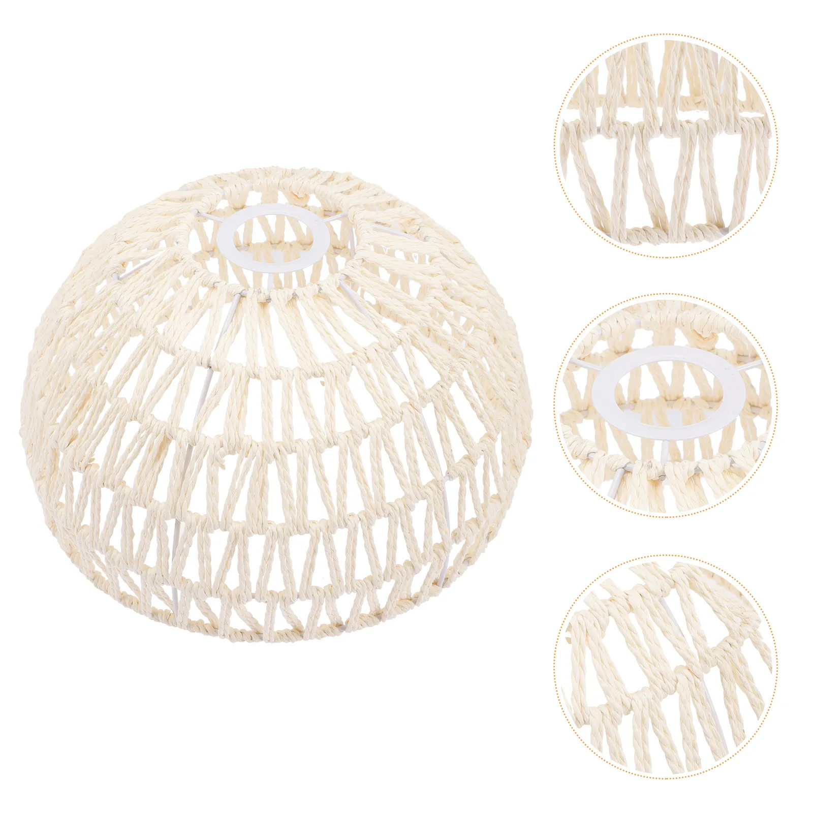 

Плетеный абажур для люстры, декоративный светильник для гостиной, спальни, офиса, маленькие абажуры для освещения