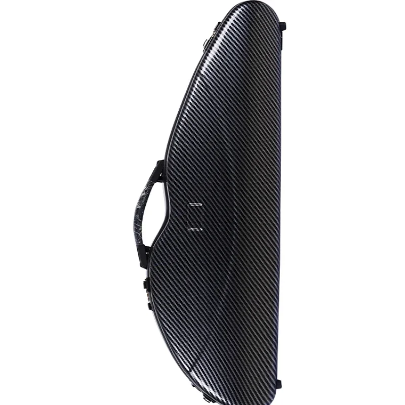 Portable Carbon Fiddle Case Compact Triangle 4/4 Case Violin Bag Backpack Backpack