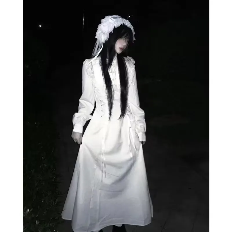 Boho Beach Stain Midi Dress Party Women Evening Design Long Sleeve Slim Elegant Bodycon Dress One Piece Dress Korea Fashion