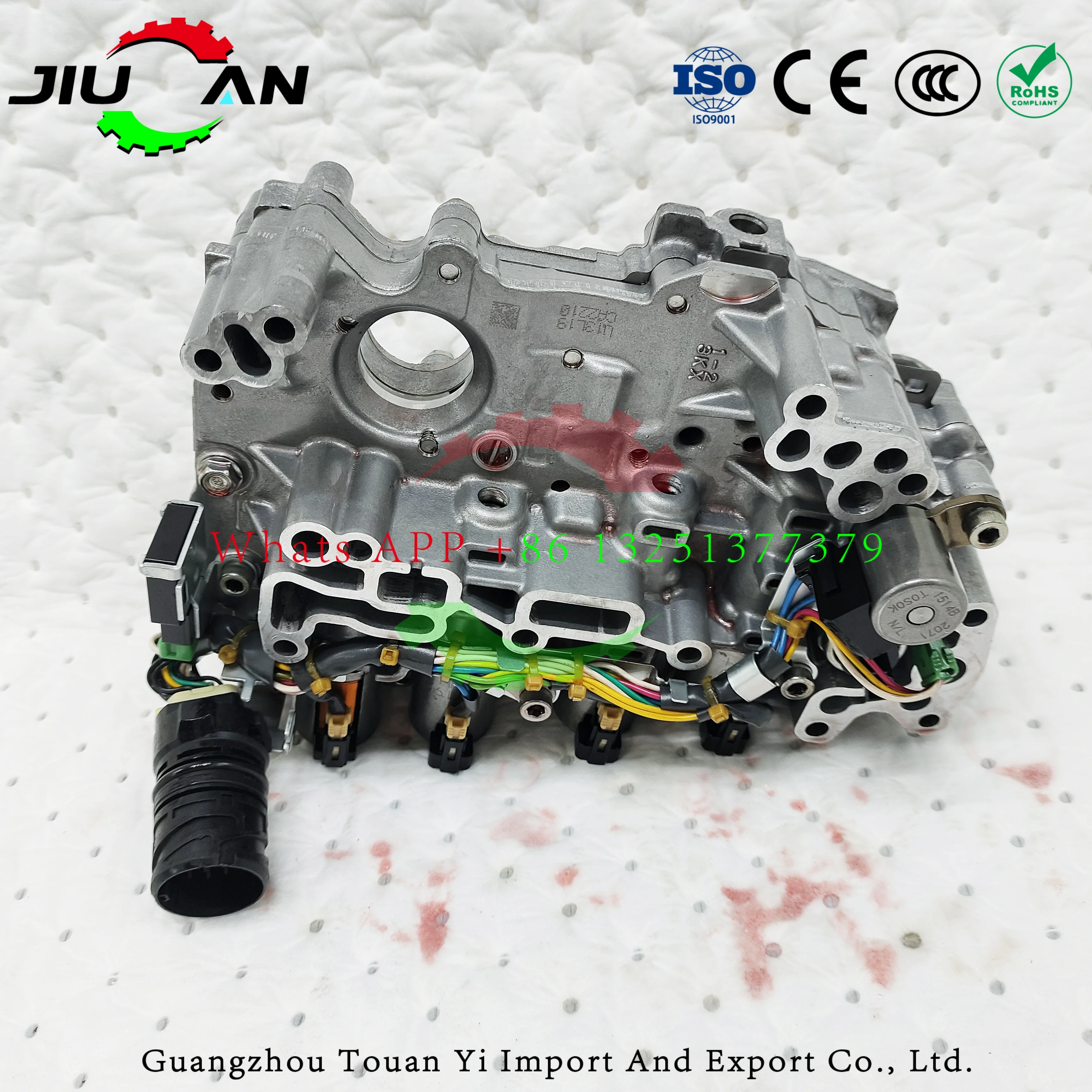 

RE0F11A JF015E CVT Valve Body With Solenoids For Nissan Sentra Note Versa Chevrolet Suzuki