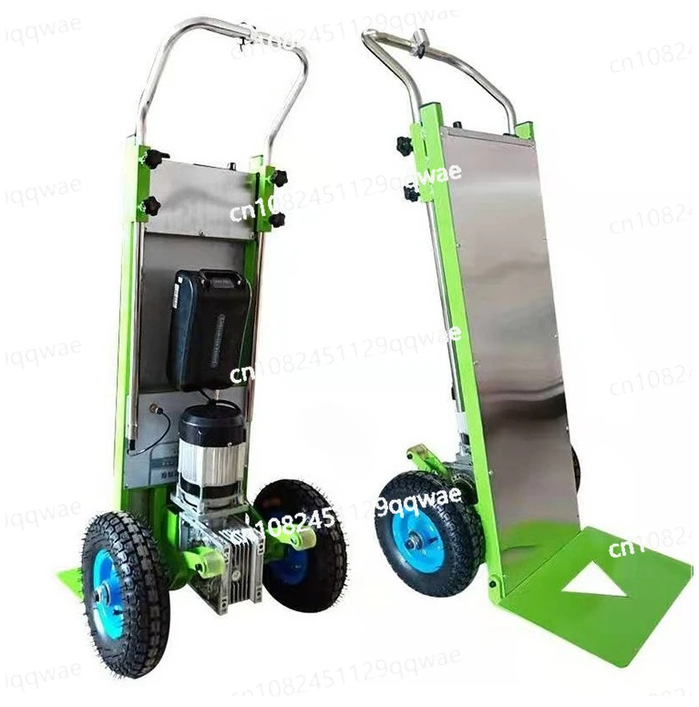 

400kg 1200W Electric Stair Climbing car, Hand trolley Stair Climber Climbing Cart Flat Truck stair climbing machine